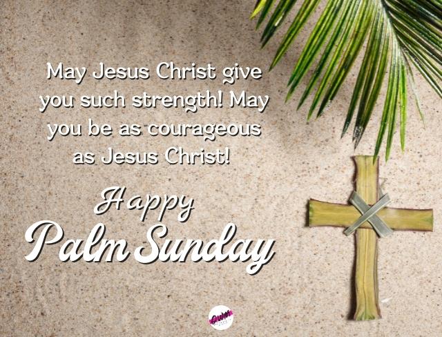 happy palm sunday message 2023