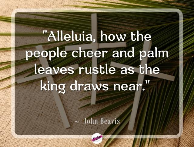 Palm Sunday Scriptures and palm Bible Verses