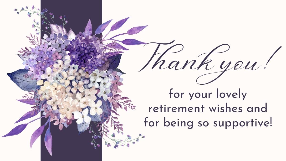 70+ Best Retirement Thank You Messages and Notes