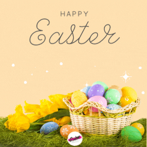 happy easter animation