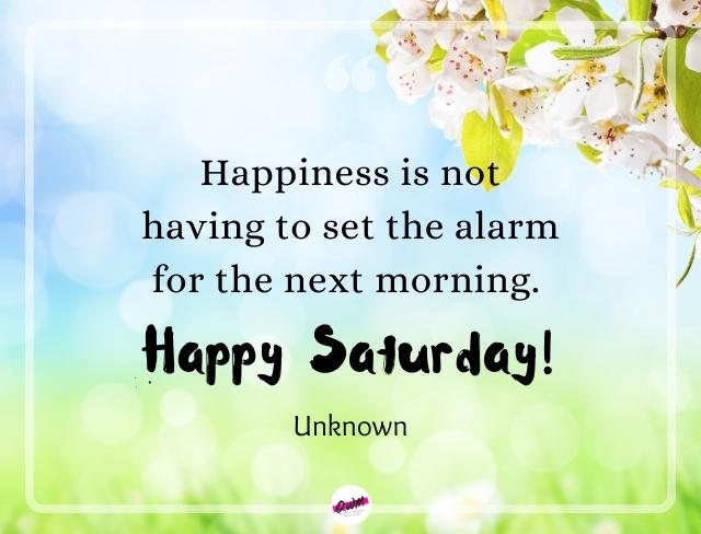 Saturday good morning Quotes