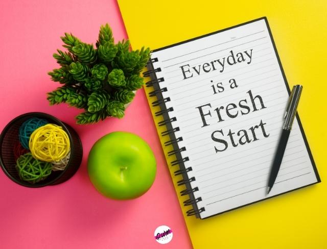 Good Morning Image -  fresh start