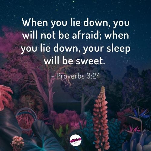 Good Night Bible Verses
