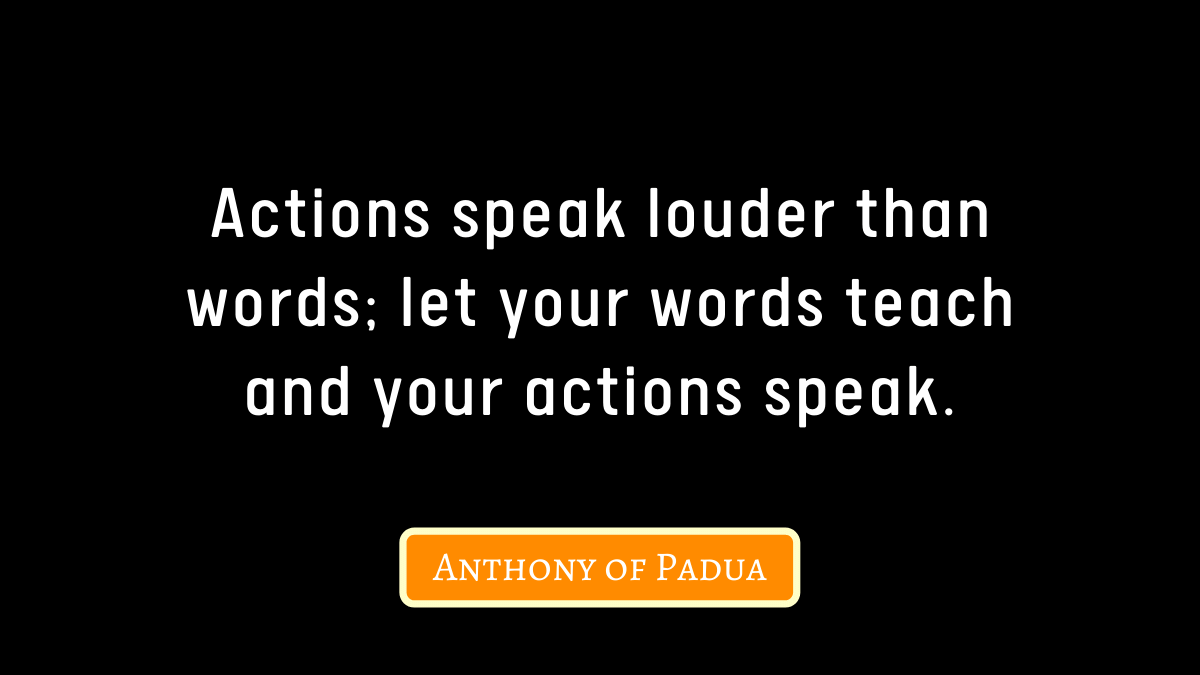 Actions Speak Louder Than Words Quotes