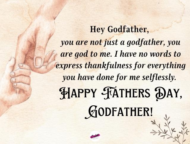 Fathers Day Wishes for Godfather