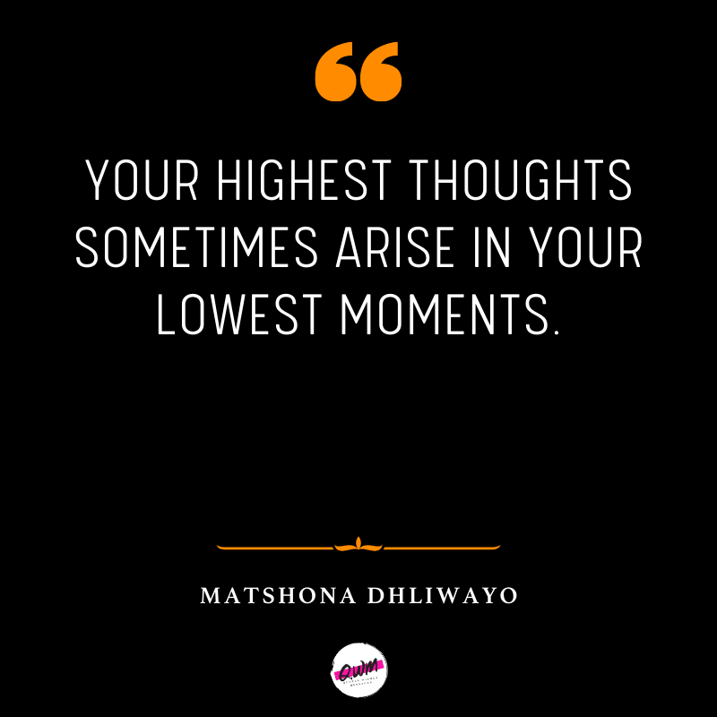 Matshona Dhliwayo Quotes