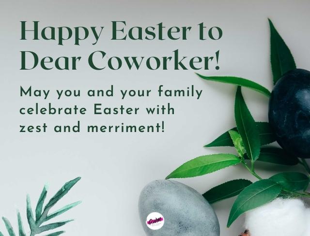 Easter Wishes to Colleagues 