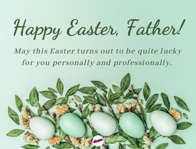 Happy Easter Dad Messages