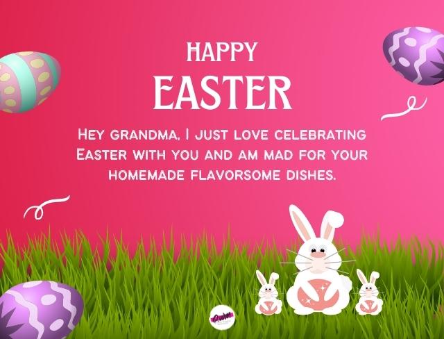 Happy Easter Grandma Wishes