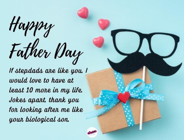 Fathers Day Wishes for Stepdad