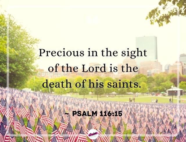 Memorial Day Bible Verses 2022