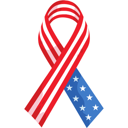 memorial day ribbon cliparts 