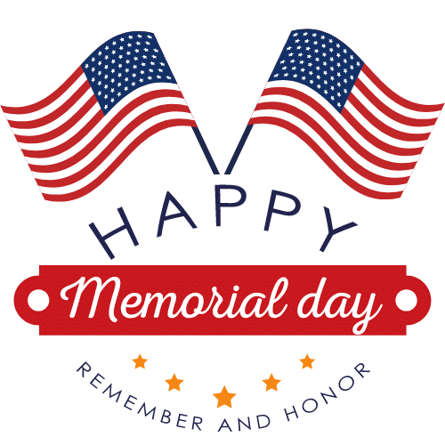 Happy memorial day cliparts 