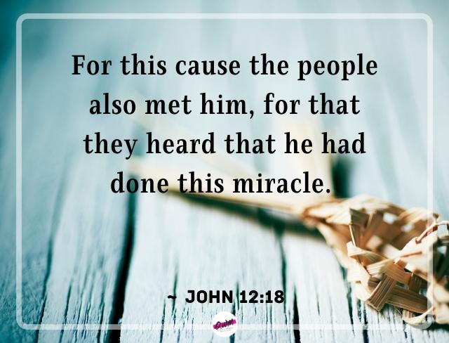 palm sunday bible verses images