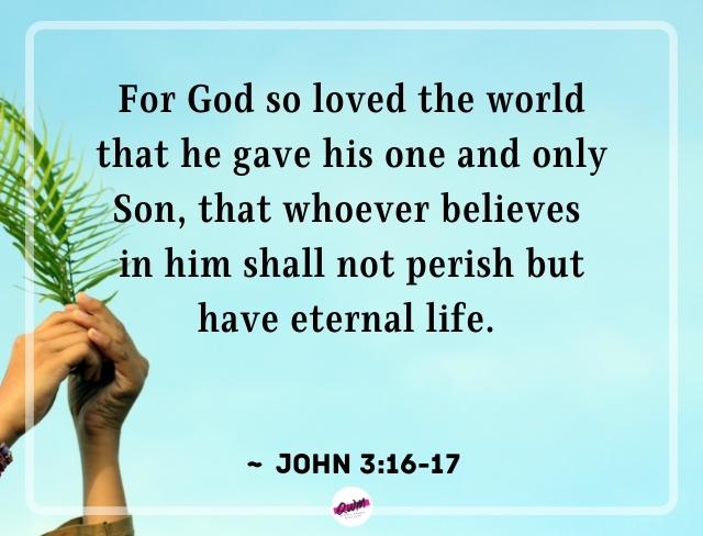 Palm Sunday Scriptures & Bible Verses