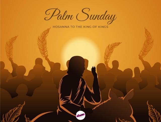 palm sunday 2023 messages