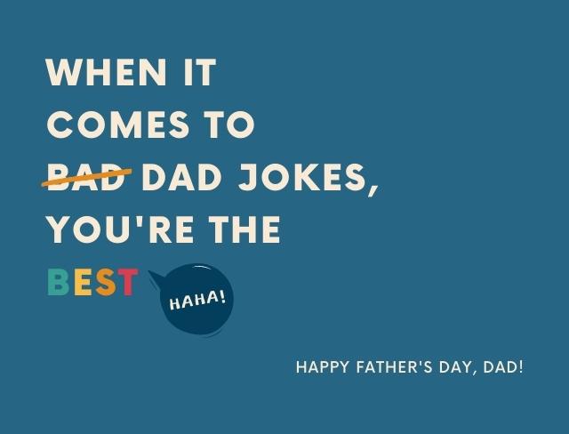 bad fathers day jokes
