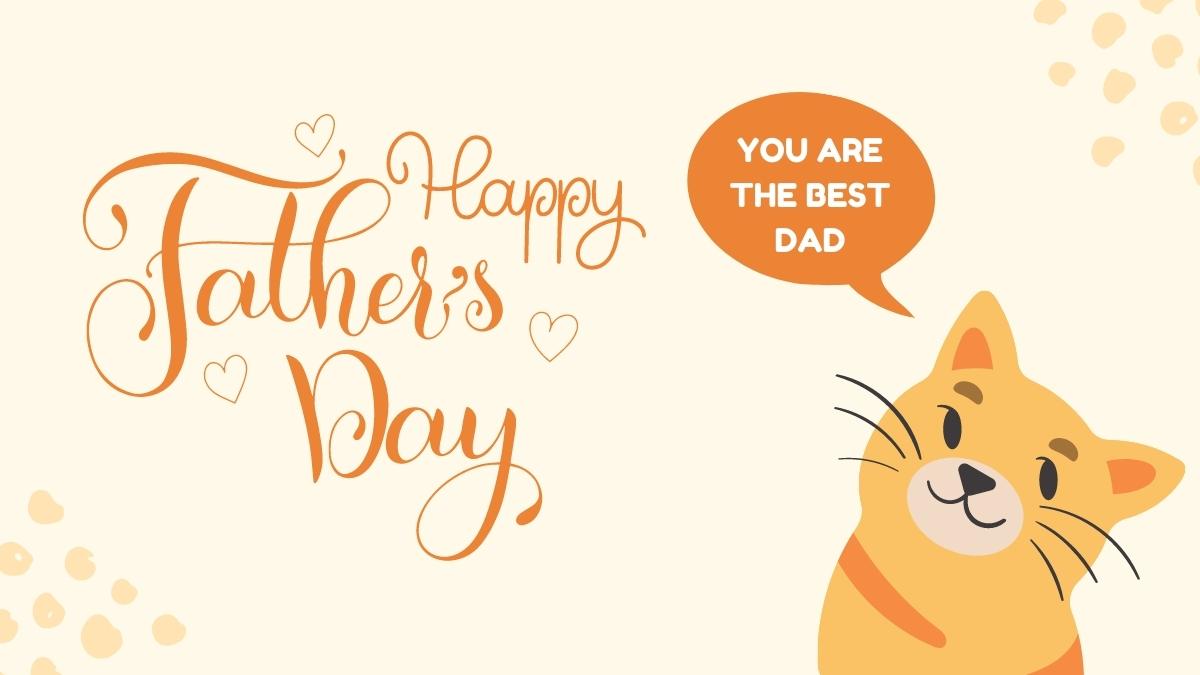 Happy Fathers Day From the Cat Messages and Quotes 2022