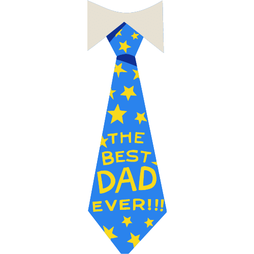 the best dad ever clipart tie