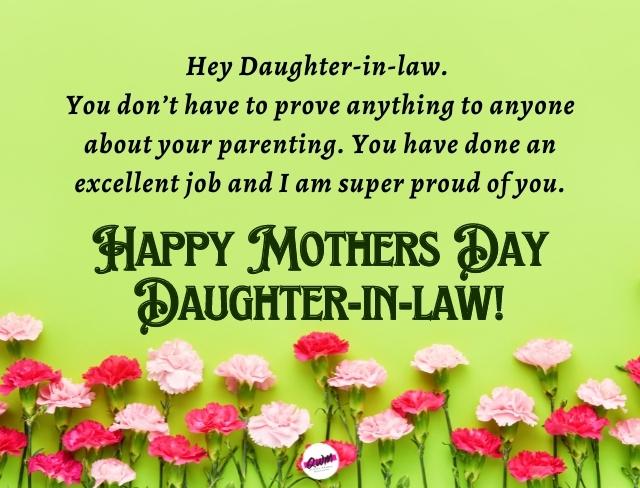 Mothers Day Messages for Daughter-in-Law