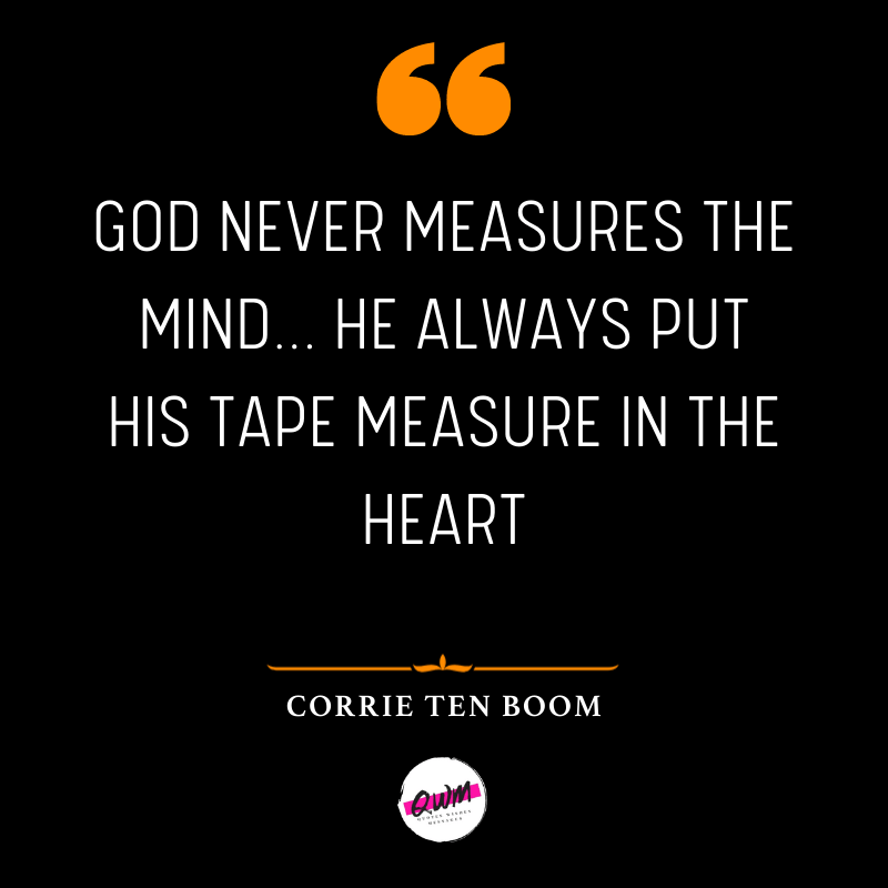 Corrie Ten Boom Quotes about god