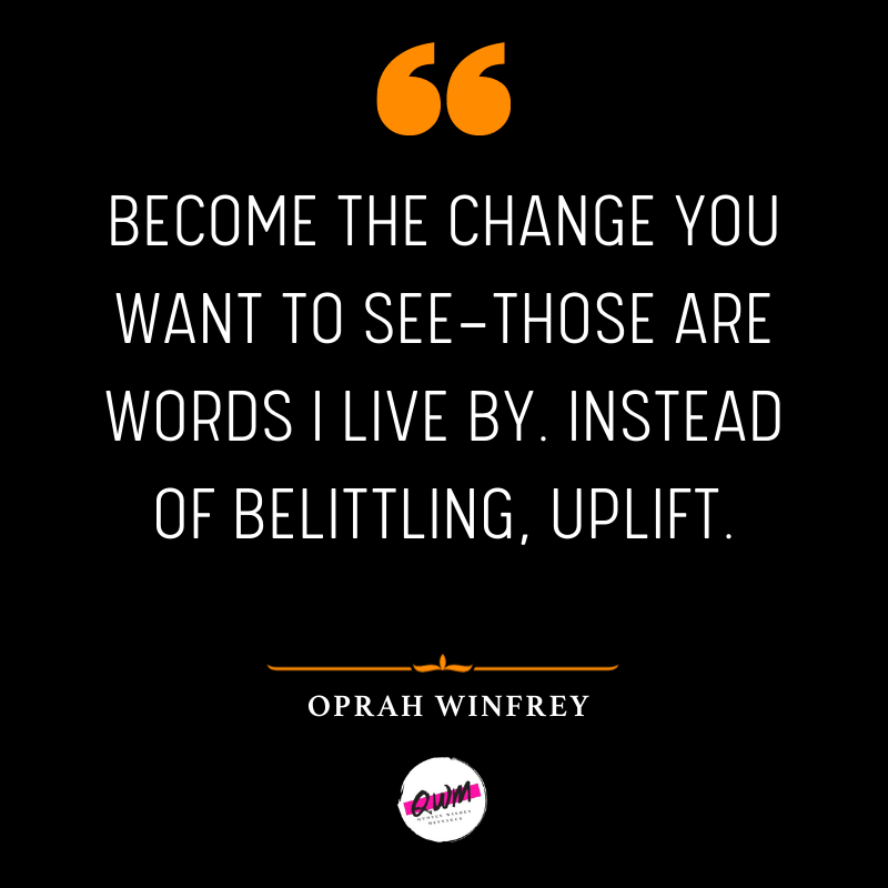 oprah winfrey quotes on change