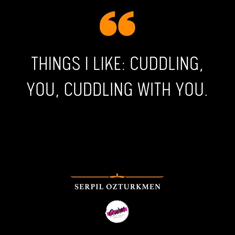 Cuddle Quotes with images