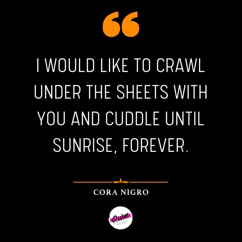 cute Cuddle Quotes